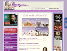 Tablet Screenshot of fiestajudia.com